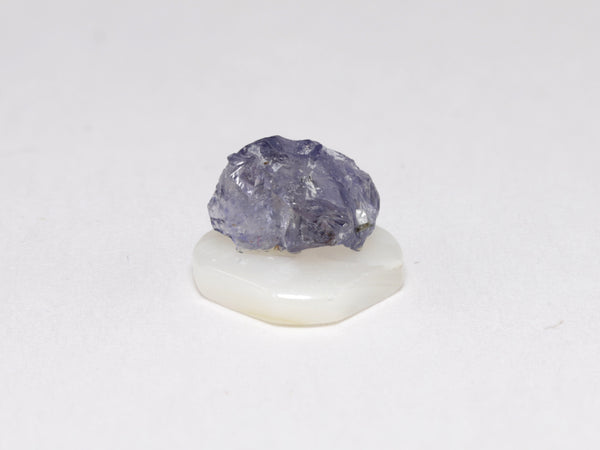 Blue violet iolite, dollhouse miniature specimen