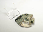 Ocean jasper flat fish & display stand