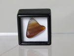 Unlit, banded agate light box, 1:12 scale