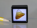Banded agate light box.  Please read note about the electrics!