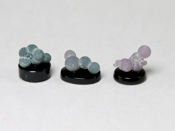 Other side, Grape agate specimens, 1:12 or 1:24 scale for dollhouse display