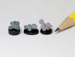 Grape agate specimens, 1:12 or 1:24 scale for dollhouse display