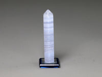 Blue lace agate point