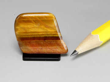 Polished tiger eye