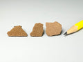 Real dinosaur eggshell fragments, France.  Sold individually