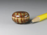 Fabrega lidded pot, 1:12 dollhouse miniature