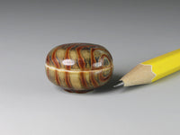 Fabrega lidded pot, 1:12 dollhouse miniature