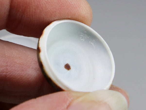 Inside of lid, Fabrega miniature pot