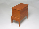 Side view, Randy Himes Kentucky sugar chest, 1:12 miniature