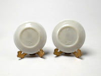 Backs, Avon Miniatures blue & white plates, Oriental Flower