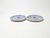 Avon Miniatures blue & white plates, Oriental Flower