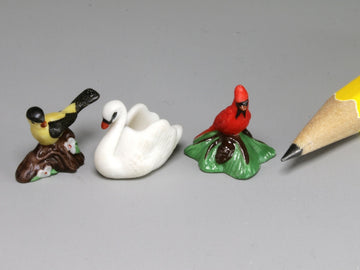 Carol Pongracic porcelain birds, sold individually