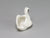 Back, Carol Pongracic porcelain swan figurine, 1:12 scale