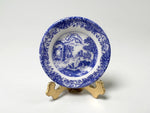 Stokesay Ware blue & white miniature plate