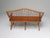 Back of 1:12 scale Windsor bench by Ron Hammond, dollhouse miniature