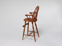 Side, Clinger dollhouse miniature highchair