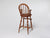 Back, Clinger dollhouse miniature highchair