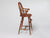 Side, Clinger dollhouse miniature highchair