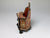 Side view, 1:12 scale Hinderloopen potty chair for dollhouse