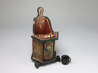 1:12 scale Hinderloopen potty chair for dollhouse with pot