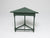 Back view, Side view, Green corner table, Eileen McNulty-Bowers, dollhouse miniature 1:12 scale