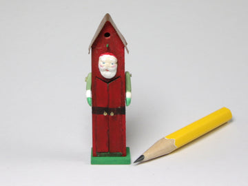 Whimsical Santa cupboard & birdhouse