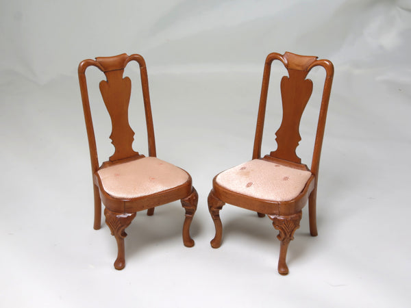 Pair of Queen Anne chair, C. Edward Chapman, 1988