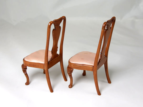 Pair of Queen Anne chair, C. Edward Chapman, 1988