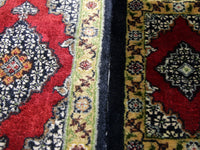 Comparison of colours of both carpets