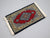 Back side of 1:12 scale Dawson knotted carpet for dollhouse