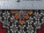 Back of rug with ruler for knot counting