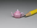Francis Whittemore glass teapot, 1:12