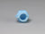 Rim view, Blue glass Whittemore pitcher or creamer, 1:12 or 1:24 scale