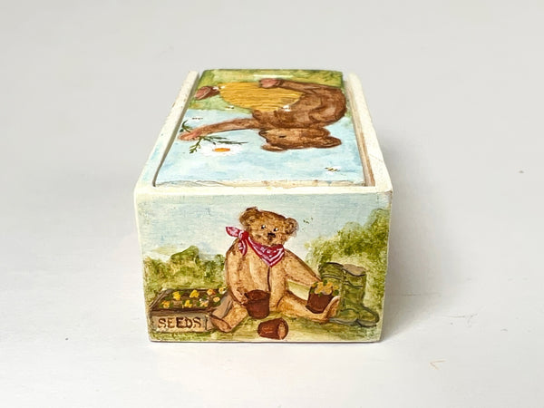 Mary Grady O'Brien miniature teddy bear box