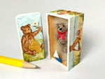 Mary Grady O'Brien miniature teddy bear box and toys