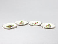 Stokesay Ware fruit plate set, dollhouse miniature