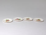 Stokesay Ware fruit plate set, dollhouse miniature