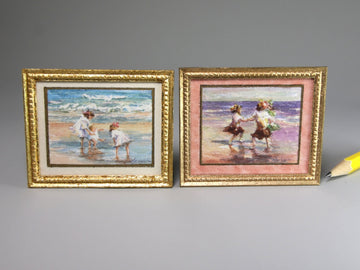 Watercolours after Potthast, by Amy Ramsey Walton.  Sold individually