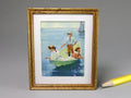 Pending - "Calm Morning" watercolour painting after Frank Weston Benson, by Amy Ramsey Walton, 1999