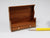 1:24 hooded settle, working drawers, by Sue Hamlin.  Dollshouse miniature