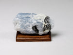 Blue calcite with graphite, New York state.  Dollhouse miniature display