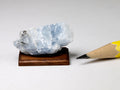 Blue calcite with graphite?, New York
