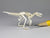 Tiny Velociraptor skeleton model